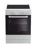 Koken Fornuis vitrokeramisch Beko FSM67010GW Koken Fornuis vitrokeramisch Beko FSM67010GW