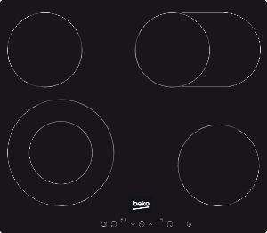 Koken Kookplaat Beko vitrokeramisch HIC64403 Koken Kookplaat Beko vitrokeramisch HIC64403